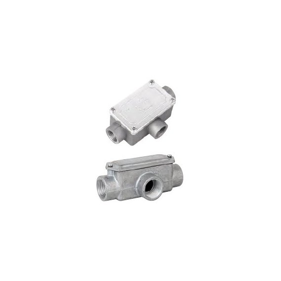 6330-16A DKC / ДКС 6330-16A Коробка ответвительная алюминиевая, 3 ввода, М16х1,5 ,IP55, 118х67х42мм