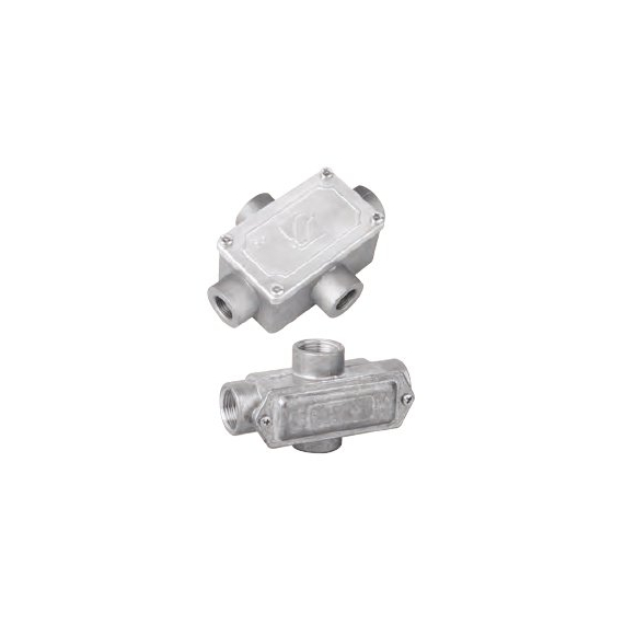 6430-40 DKC / ДКС 6430-40 Коробка ответвительная алюминиевая, 4 ввода, М40х1,5 ,IP55, 171х78х71мм