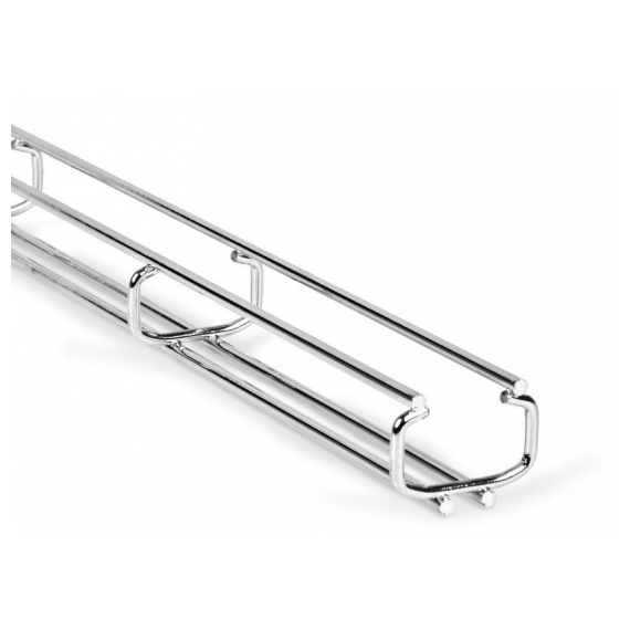 1454 AXELENT X-TRAY 1454 Проволочный лоток MINI шириной 40 мм, высотой 32 мм, нержавеющая сталь 304L, для агрессивных сред и при повышенных гигиенических требованиях (2.5 м)