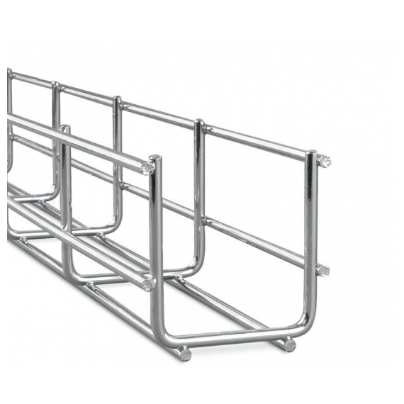 4451 AXELENT X-TRAY 4451 Проволочный лоток шириной 520 мм, высотой 60 мм, нержавеющая сталь 304L, для агрессивных сред и при повышенных гигиенических требованиях (2.5 м)