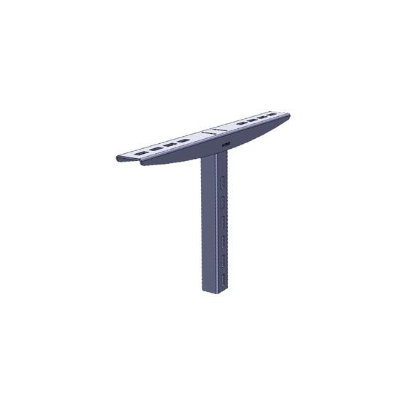 2716 AXELENT X-TRAY 2716 Суппорт X16, оцинкованно-хромированный (черный)