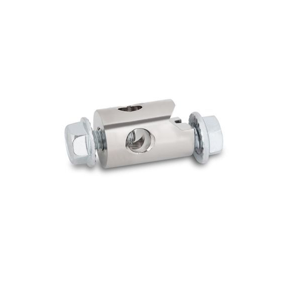 2568 AXELENT X-TRAY 2568 Клипса заземления X68 для монтажа заземляющего кабеля, под кабельные наконечники М6 и проводники диаметром до 6,5 мм (16 кв.мм)