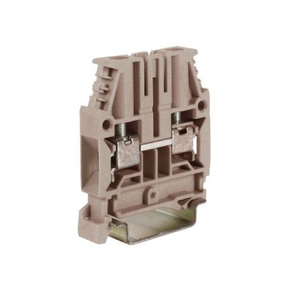 ZCBC06GR DKC / ДКС ZCBC06GR CBC.6GR, проходной зажим серый 6 кв.мм