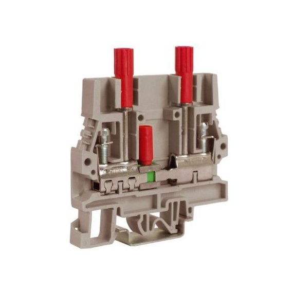 ZSB210 DKC / ДКС ZSB210 SCB.6/DD, тестовый с разъединителем для вольтметра 6 кв.мм бежевый
