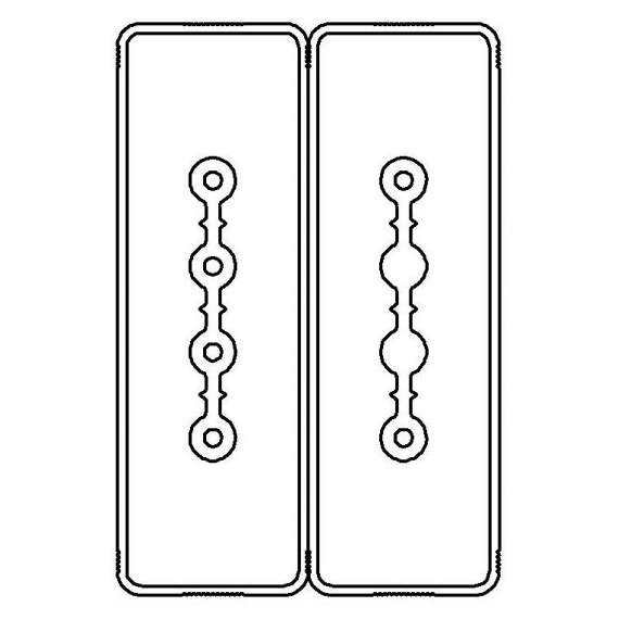 LTC25NSP43AA000 DKC / ДКС LTC25NSP43AA000 Секция прямая 3+3 точек отвода L=3000мм, Cu, 4P+2P, 25A
