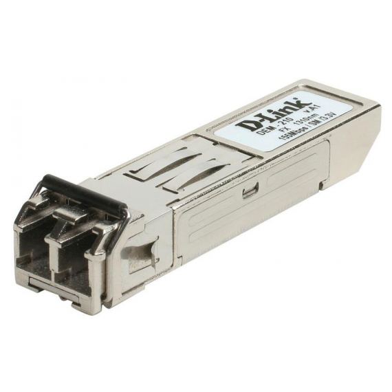 DEM-210 Модуль SFP с 1 портом 100Base-FX для одномодового оптического кабеля, питание 3,3В (до 15 км)