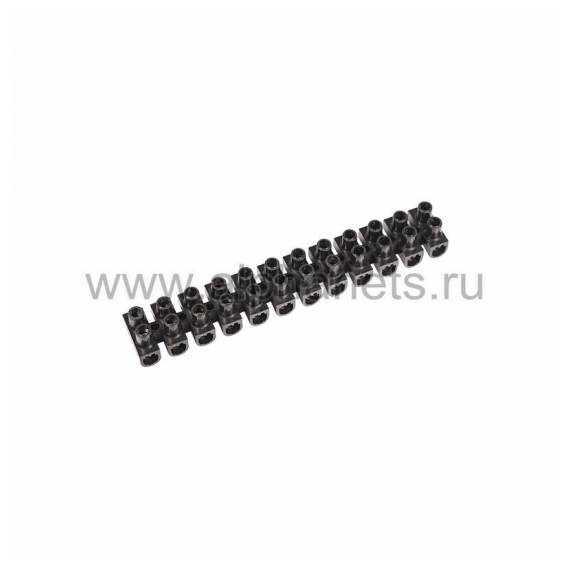 07-5004-2 Колодка клеммная КВ-4 3А 4мм2 PP(полипропилен) черный REXANT (Цена за шт, в уп-ке 10 шт)