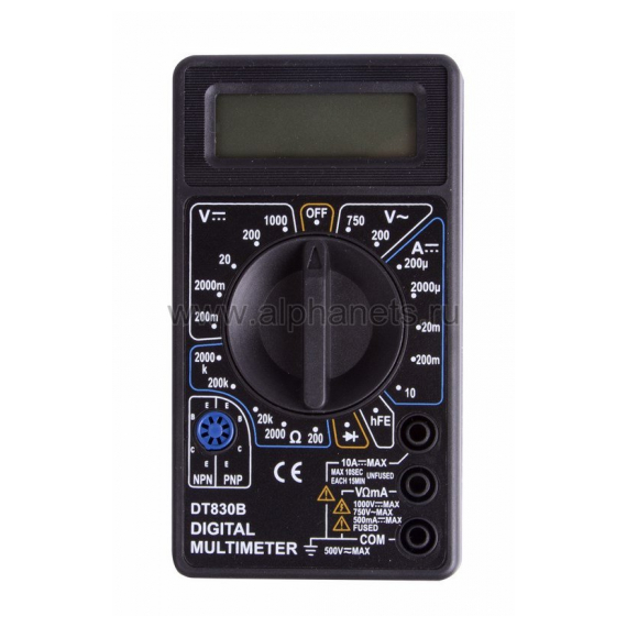 13-3011 Портативный мультиметр M830B(DT830B) Proconnect