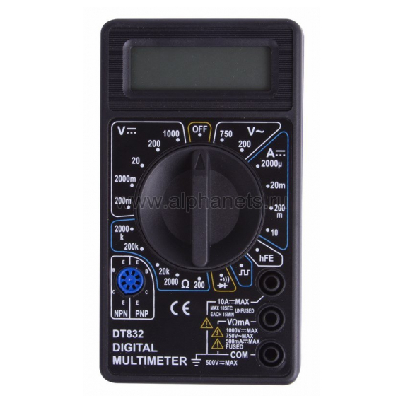 13-3012 Портативный мультиметр M832(DT832) Proconnect