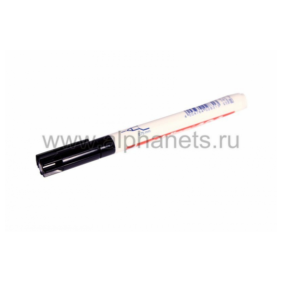 09-3993 Маркер E-404 permanent 0.75мм (для рисунка печатных плат),чёрный (Цена за шт.,в уп.10 шт.)