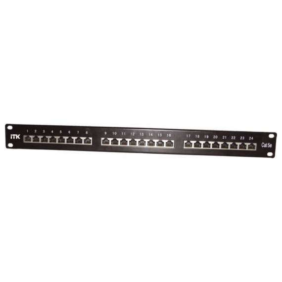 PP48-2UC5EU-K05 ITK 2U патч-панель кат.5Е UTP, 48 портов (Krone)