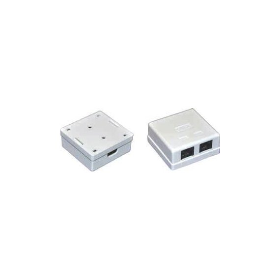 CS2-1C5EU-22 ITK Настенная информационная розетка RJ45, кат.5Е UTP, 2-порта