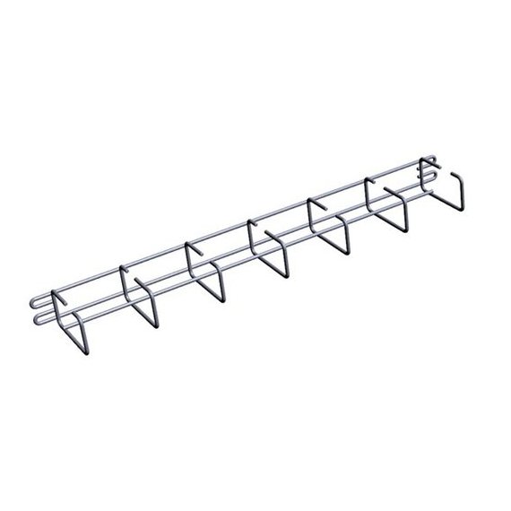 7100-054 AXELENT X-TRAY 7100-054 Кабельный организатор, 19'', с кольцами 80х45 мм, 1U, оцинкованный, органайзер с комплектом крепежа, 7100-055 (2 шт.), 7100-057 (2 шт.)
