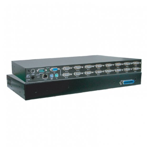 WUM108DC Модуль REXTRON IP KVM переключателя, PS/2, 8 портов, КВМ подключение 1 в 3, 1 в 2, OSD, IP | VGA, PS/2, C-36, RJ-45, RS-232, RJ-14