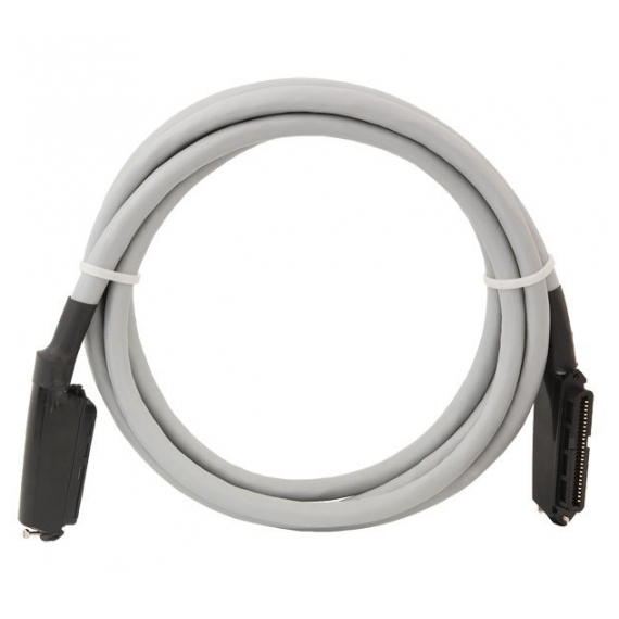 NMC-TELCO25UC-M9F9-005-GY Коммутационный шнур NIKOMAX TELCO U/UTP 25 пар, Кат.3 (Класс C), 16МГц, TELCO50/MALE/90-TELCO50/FEMALE/90, одножильный, BC (чистая медь), 26AWG (0,405мм), PVC нг(А), серый, 5м