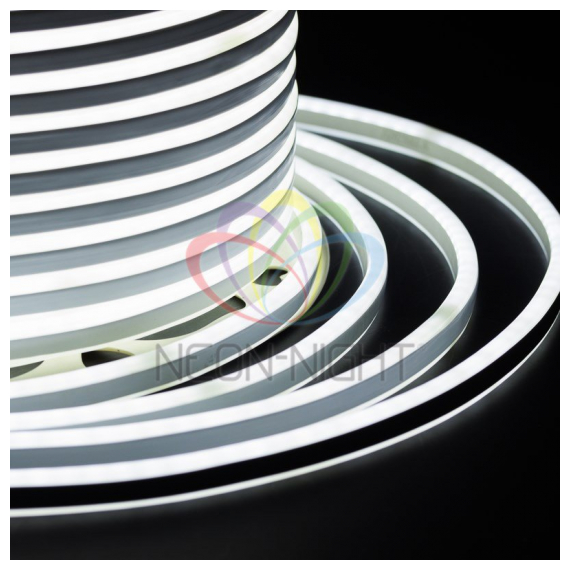 131-065 Гибкий Неон LED SMD, компактный 7х12мм, двусторонний, белый, 120 LED/м, бухта 100м Neon-Night