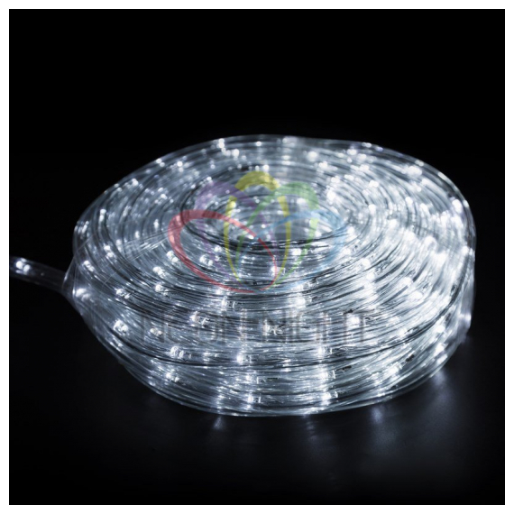 121-325-14 Дюралайт LED, свечение с динамикой (3W), 24 LED/м, белый, 14м Neon-Night