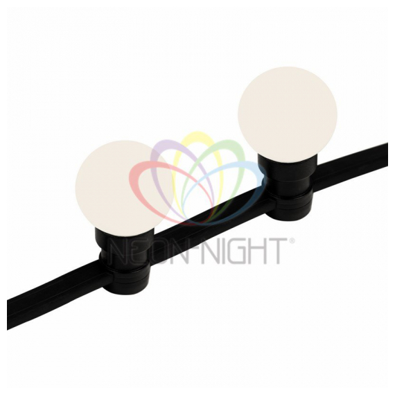 331-346 Готовый набор: "Евро Belt Light" 2 жилы шаг 40 см, Теплые Белые LED лампы (6 LED) Neon-Night