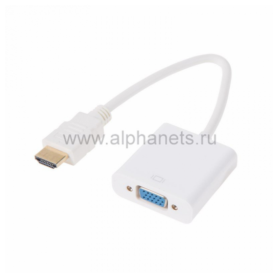 17-6835 ПЕРЕХОДНИК  шт.HDMI - гн.VGA (провод)  REXANT