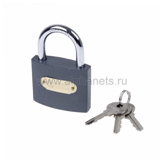 79-0007 Замок навесной серия чугун 75 мм Четыре Сезона