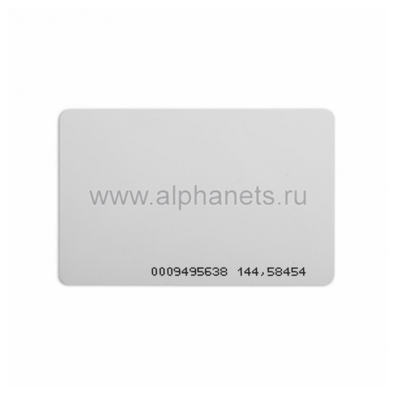 46-0225 Электронный ключ (карта) 125KHz формат EM Marin REXANT
