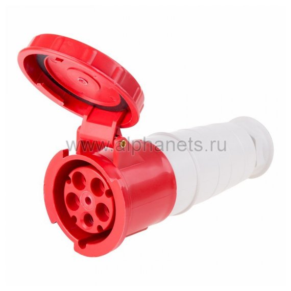 11-8926 Розетка 235 переносная 3Р+РЕ+N 63А 380В IP67 REXANT