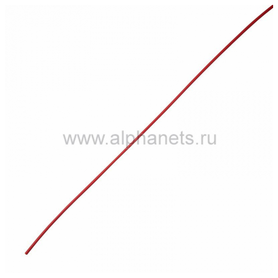 26-6004 Клеевая 6 / 2мм (3:1) 1м термоусадка красная REXANT