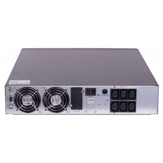 GL-UPS-OL02-1-1/6A Источник бесперебойного питания 2000VA/1800W без батарей (1/1 однофазный) ток заряда 6A