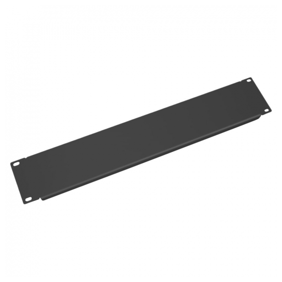 Cabeus SH-J019-2U-BK Заглушка (Фальш-Панель) 19" 2U, цвет черный (RAL 9004)