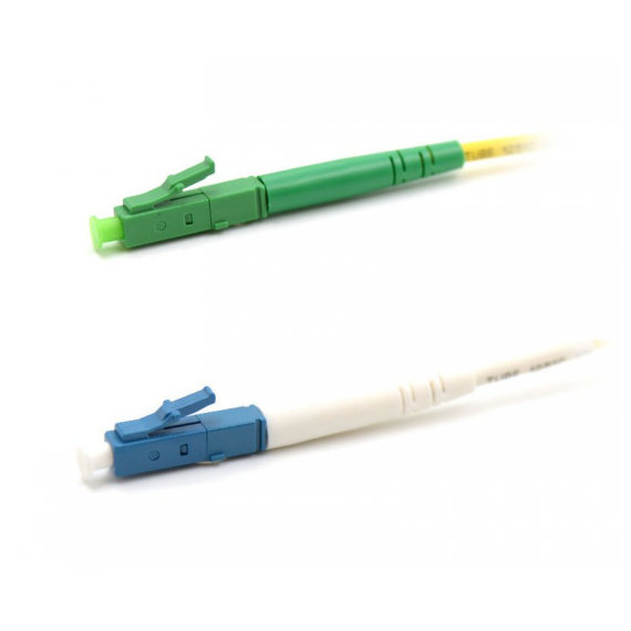 Cabeus FOP(s)-9-LC/APC-LC/UPC-5m Шнур оптический simplex LC/APC-LC/UPC 9/125 sm 5м LSZH