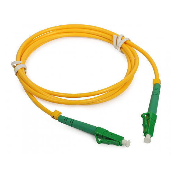 Cabeus FOP(s)-9-LC/APC-LC/APC-2m Шнур оптический simplex LC/APC-LC/APC 9/125 sm 2м LSZH