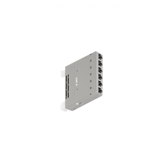 NMC-CJ06UE2-1S-GY Кассетный модуль-вставка NIKOMAX, для панели серии CJ, 1 слот, 6 портов, Кат.6 (Класс E), 250МГц, RJ45/8P8C, 110/KRONE, T568A/B, неэкранированный, серый - гарантия: 5 лет расширенная / 25 лет системная