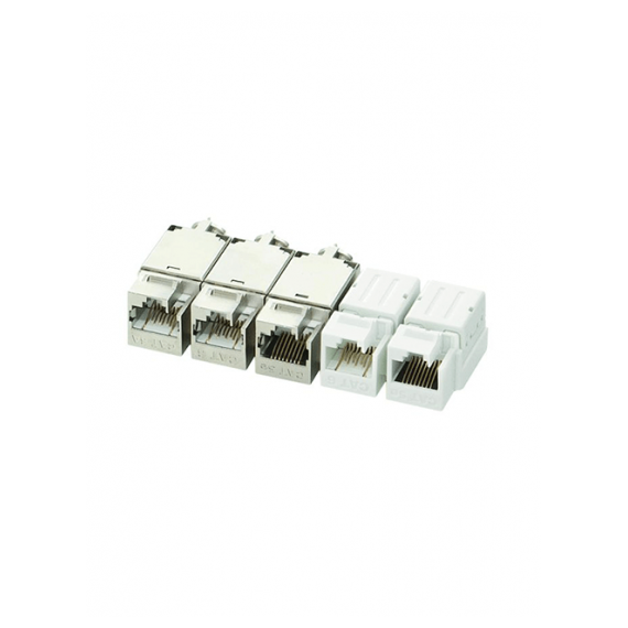 NMC-KJSA2-LS-MT Модуль-вставка NIKOMAX типа Keystone для системы мониторинга, Кат.6a (Класс Ea), 500МГц, RJ45/8P8C, FT-TOOL/110/KRONE, T568A/B, полный экран, металлик - гарантия: 5 лет расширенная / 25 лет системная
