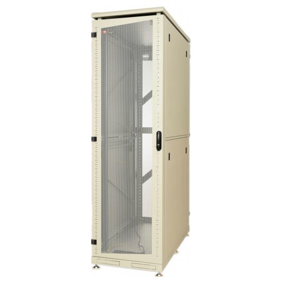 REC-63210S-PBP2-GY Шкаф серверный МТК 19", 32U, 1609x600x1000 мм, разборный, с перф. дверьми (задняя двухстворч.),серый AESP