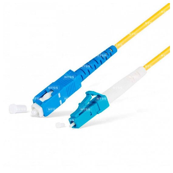 NTSS-SPC-9-LC/U-SC/U-3.0-5 Шнур оптический spc LC/UPC-SC/UPC 9/125 3.0мм 5м LSZH (патч-корд)