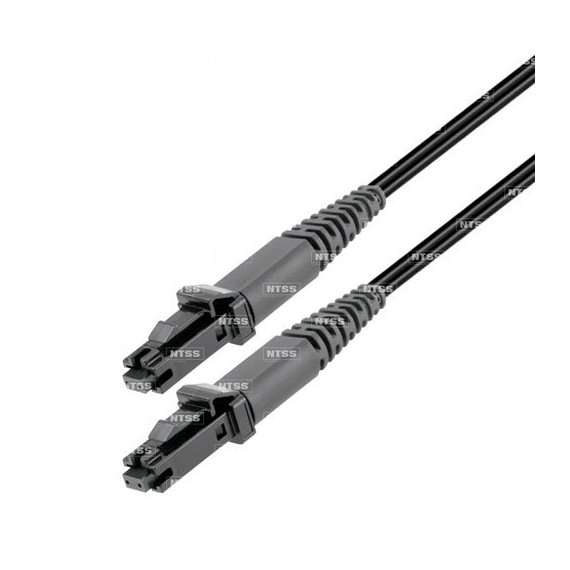 NTSS-DPC-9-MTRJ/f-MTRJ/f-2.0-1-BL Шнур оптический dpc MTRJ/female-MTRJ/female 9/125 2.0мм 1м черный LSZH (патч-корд)