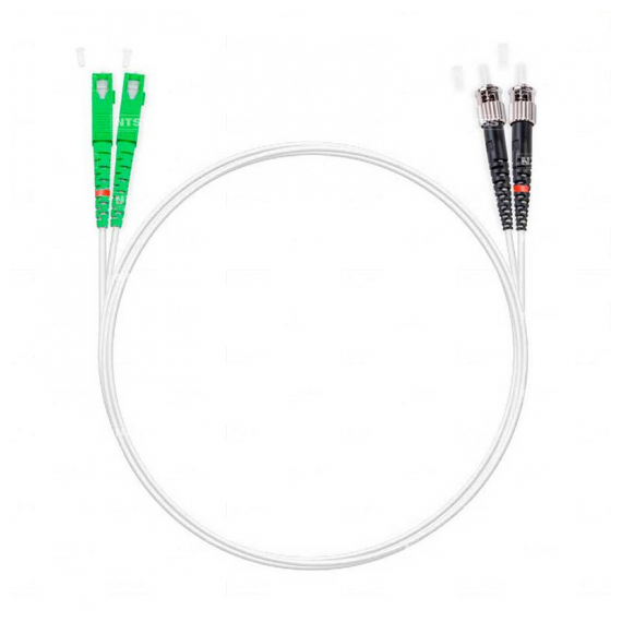 NTSS-DPC-657-SC/A-ST/U-3.0-3 Шнур оптический dpc SC/APC-ST/UPC G.657A1 9/125 3.0мм 3м LSZH (патч-корд)
