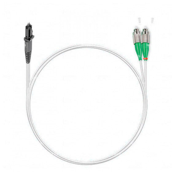 NTSS-DPC-657-MTRJ/m-FC/A-2.0-5 Шнур оптический dpc MTRJ/male-FC/APC G.657A1 9/125 2.0мм 5м LSZH (патч-корд)