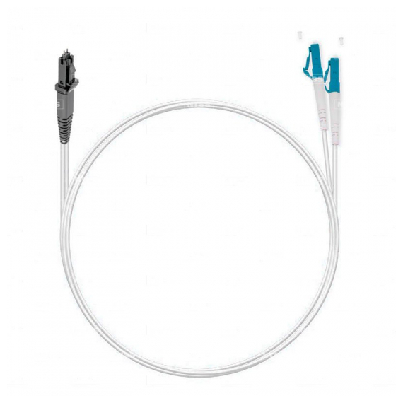 NTSS-DPC-657-MTRJ/m-LC/U-2.0-10 Шнур оптический dpc MTRJ/male-LC/UPC G.657A1 9/125 2.0мм 10м LSZH (патч-корд)