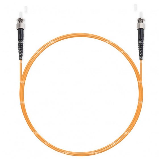 NTSS-SPC-50-ST/U-ST/U-3.0-1 Шнур оптический spc ST/UPC-ST/UPC 50/125 3.0мм 1м LSZH (патч-корд)