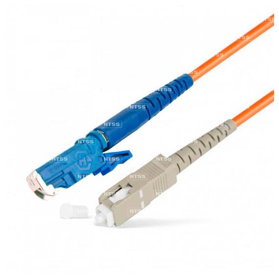 NTSS-SPC-50-E2000/U-SC/U-3.0-15 Шнур оптический spc E2000/UPC-SC/UPC 50/125 3.0мм 15м LSZH (патч-корд)