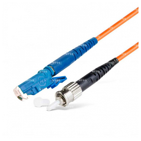 NTSS-SPC-50-E2000/U-ST/U-3.0-1 Шнур оптический spc E2000/UPC-ST/UPC 50/125 3.0мм 1м LSZH (патч-корд)