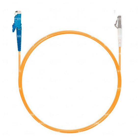 NTSS-SPC-50-E2000/U-LC/U-3.0-5 Шнур оптический spc E2000/UPC-LC/UPC 50/125 3.0мм 5м LSZH (патч-корд)