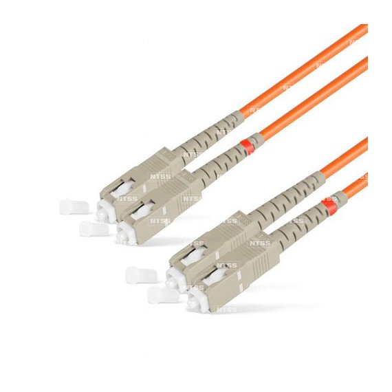NTSS-DPC-50-SC/U-SC/U-3.0-1 Шнур оптический dpc SC/UPC-SC/UPC 50/125 3.0мм 1м LSZH (патч-корд)