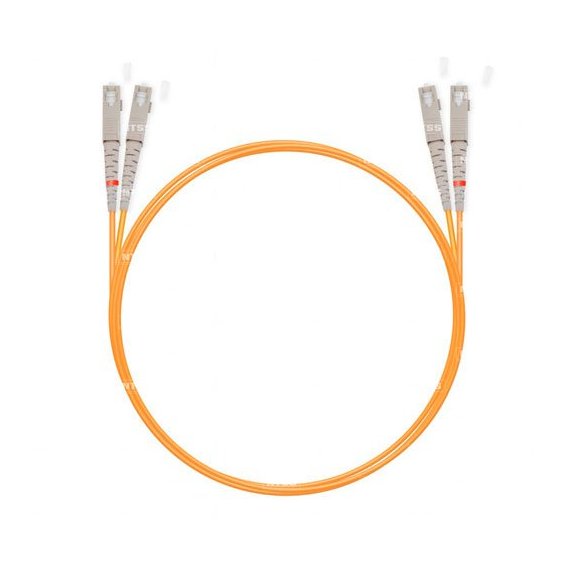 NTSS-DPC-50-SC/U-SC/U-3.0-3 Шнур оптический dpc SC/UPC-SC/UPC 50/125 3.0мм 3м LSZH (патч-корд)