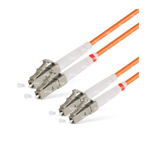 NTSS-DPC-50-LC/U-LC/U-3.0-10 Шнур оптический dpc LC/UPC-LC/UPC 50/125 3.0мм 10м LSZH (патч-корд)