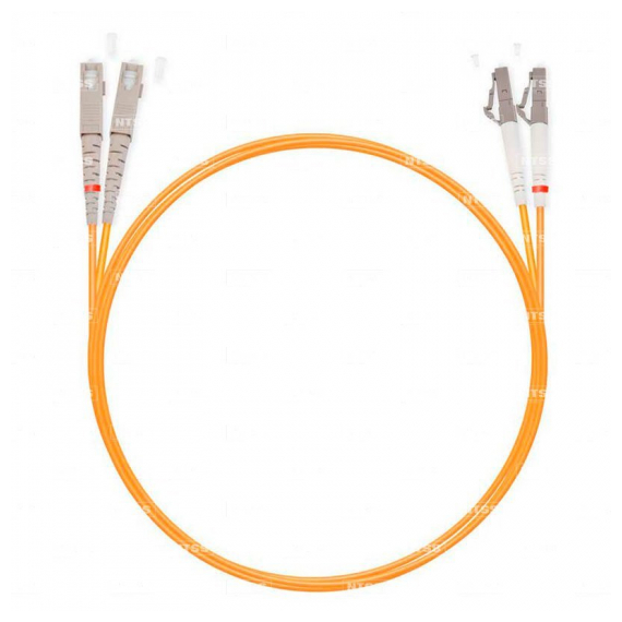 NTSS-DPC-50-LC/U-SC/U-3.0-2 Шнур оптический dpc LC/UPC-SC/UPC 50/125 3.0мм 2м LSZH (патч-корд)