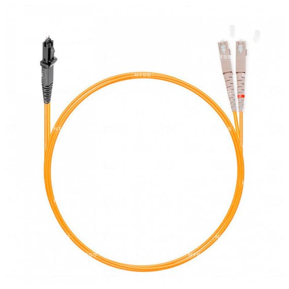 NTSS-DPC-50-MTRJ/m-SC/U-2.0-5 Шнур оптический dpc MTRJ/male-SC/UPC 50/125 2.0мм 5м LSZH (патч-корд)