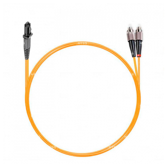 NTSS-DPC-50-MTRJ/f-FC/U-2.0-15 Шнур оптический dpc MTRJ/female-FC/UPC 50/125 2.0мм 15м LSZH (патч-корд)