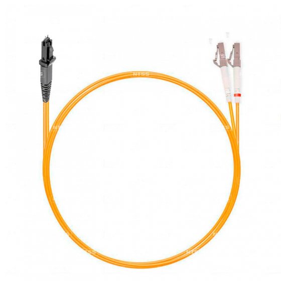 NTSS-DPC-50-MTRJ/m-LC/U-2.0-1 Шнур оптический dpc MTRJ/male-LC/UPC 50/125 2.0мм 1м LSZH (патч-корд)